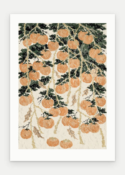 Plakat Persymona bez oprawy, z passe-partout, format 50 × 70 cm