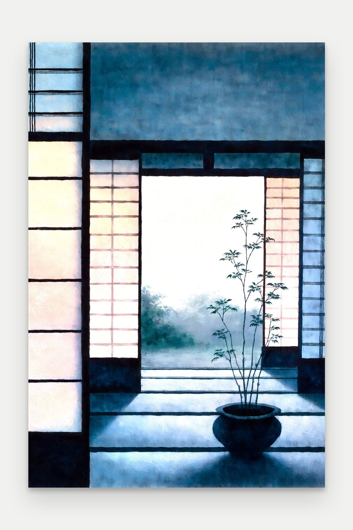 Obraz na płótnie Próg na blejtramie, bez ramy, format 40 × 60 cm