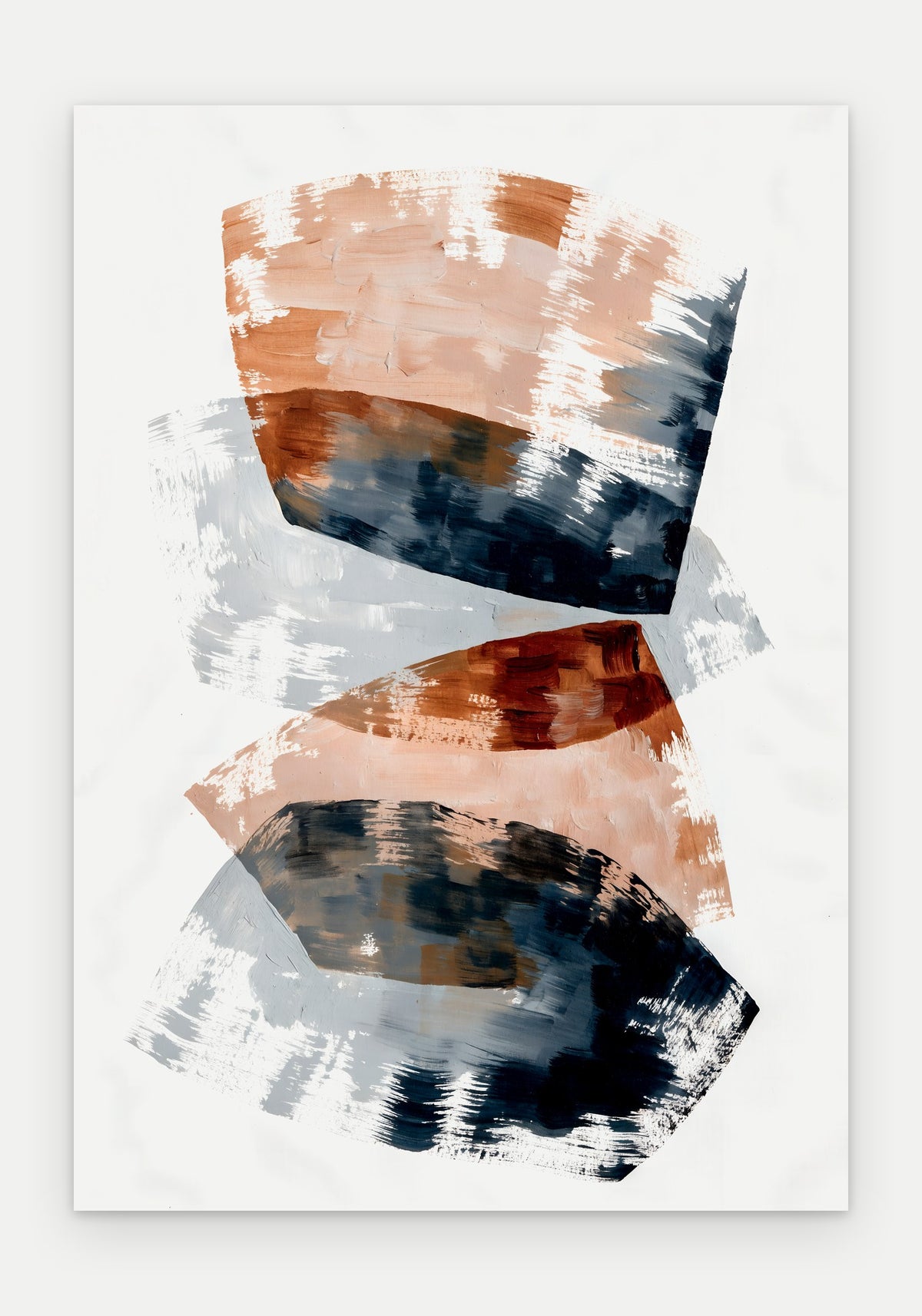 Plakat Prześwit – plakat abstrakcyjny, sam arkusz bez oprawy