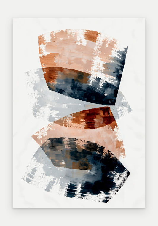 Plakat Prześwit – plakat abstrakcyjny, sam arkusz bez oprawy