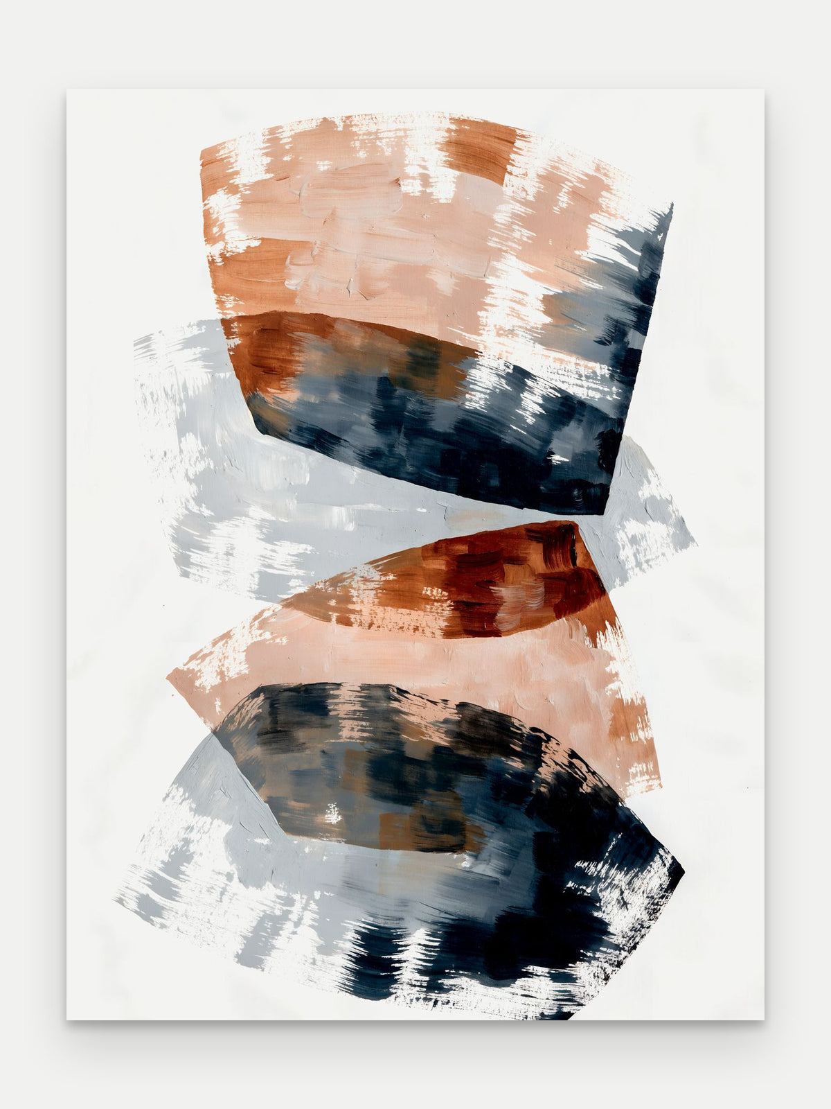 Obraz na płótnie Prześwit na blejtramie, bez ramy, format 60 × 80 cm