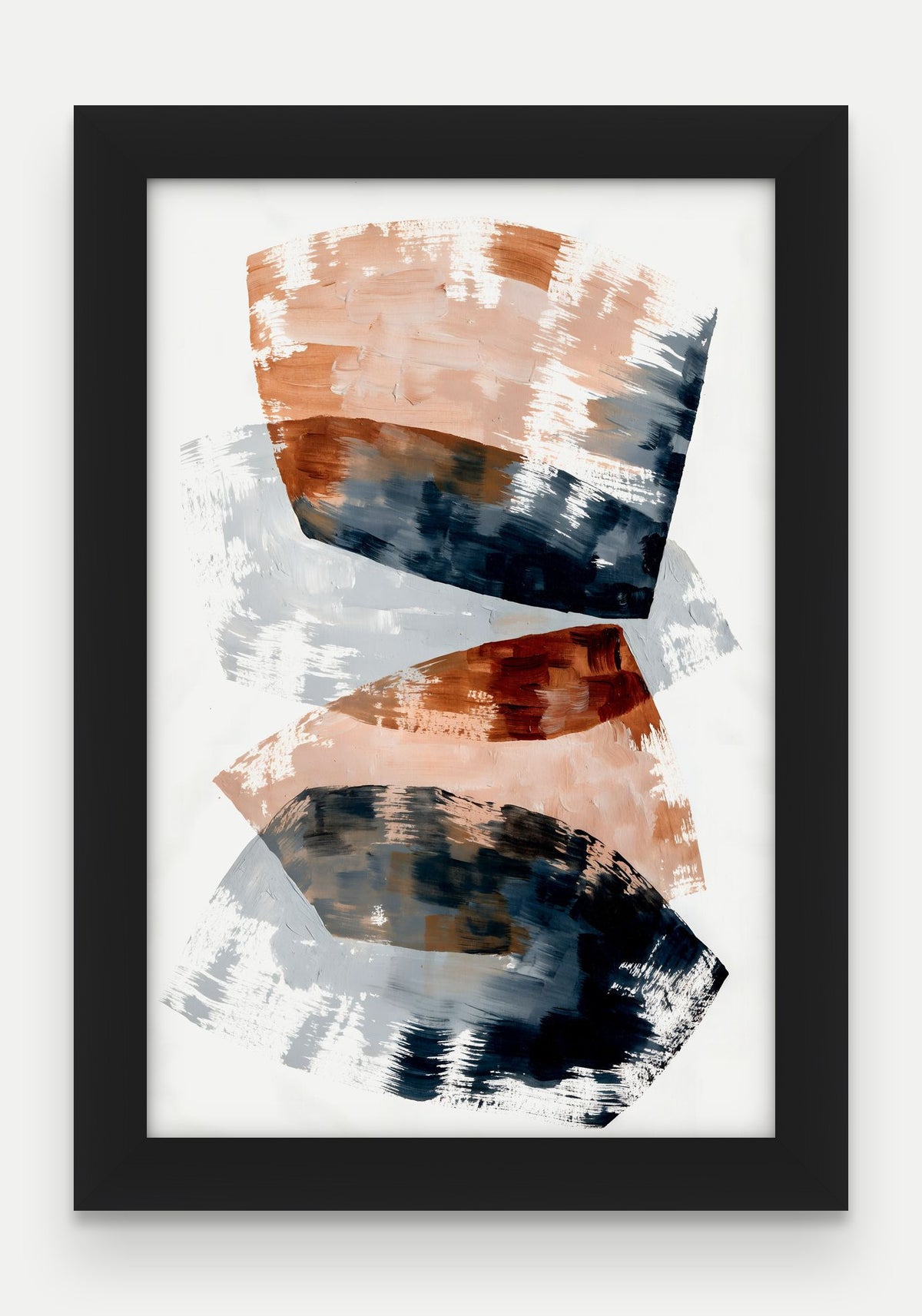 Obraz na płótnie Prześwit w ramie, oprawa: drewno czarne, format 20 × 30 cm