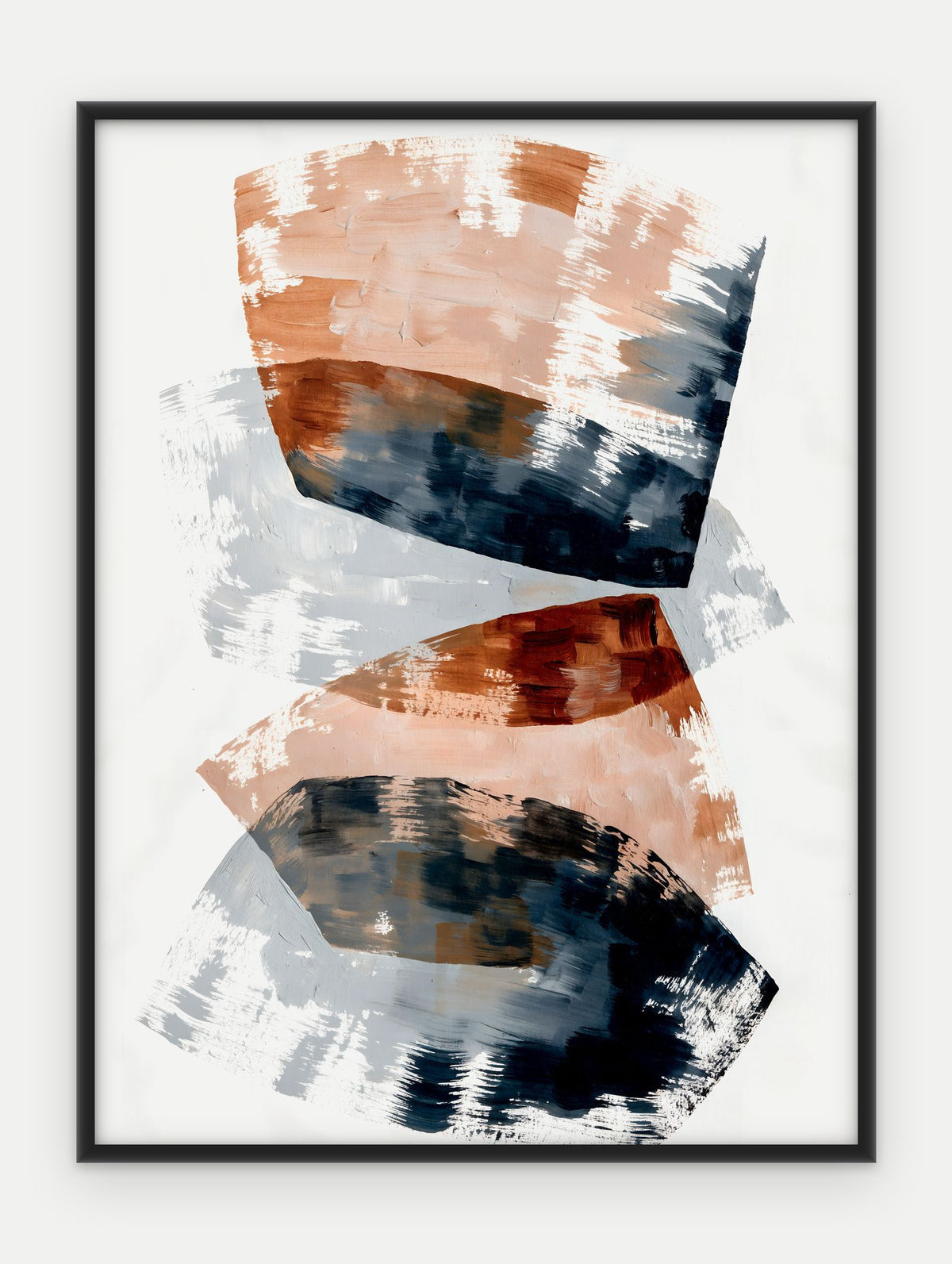 Plakat Prześwit w ramie, oprawa: aluminium czarne, format 30 × 40 cm