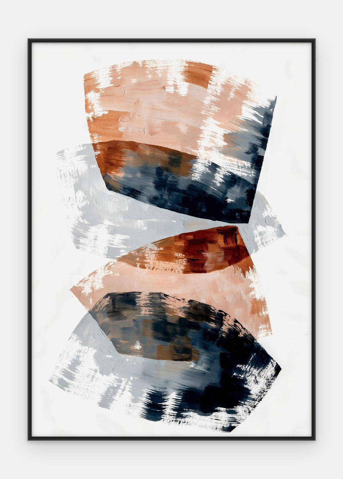 Plakat Prześwit w ramie, oprawa: aluminium czarne, format 50 × 70 cm