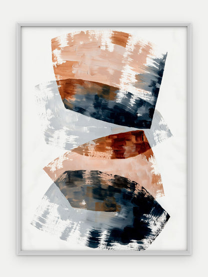 Plakat Prześwit w ramie, oprawa: aluminium srebrne, format 30 × 40 cm