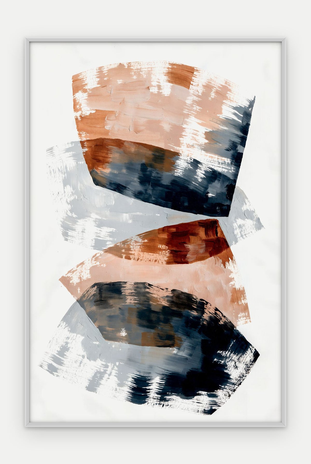 Plakat Prześwit w ramie, oprawa: aluminium srebrne, format 40 × 60 cm