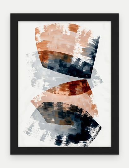 Plakat Prześwit w ramie, oprawa: drewno czarne, format 30 × 40 cm