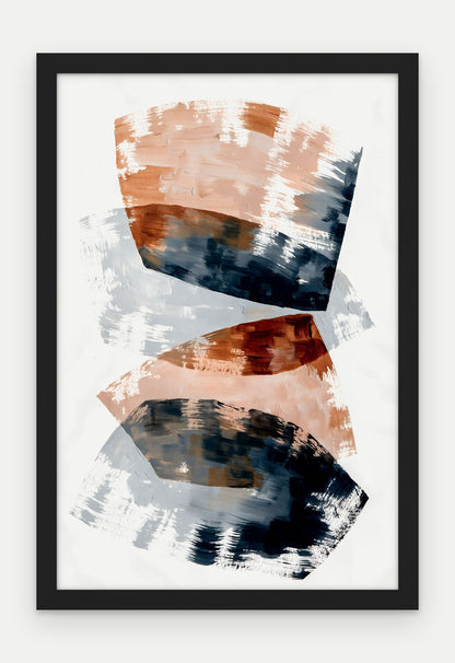 Plakat Prześwit w ramie, oprawa: drewno czarne, format 40 × 60 cm