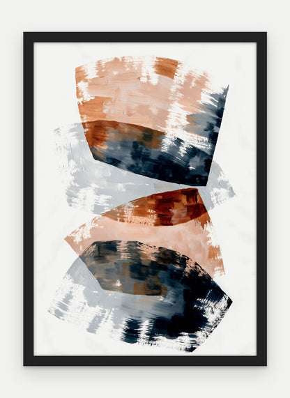 Plakat Prześwit w ramie, oprawa: drewno czarne, format 50 × 70 cm