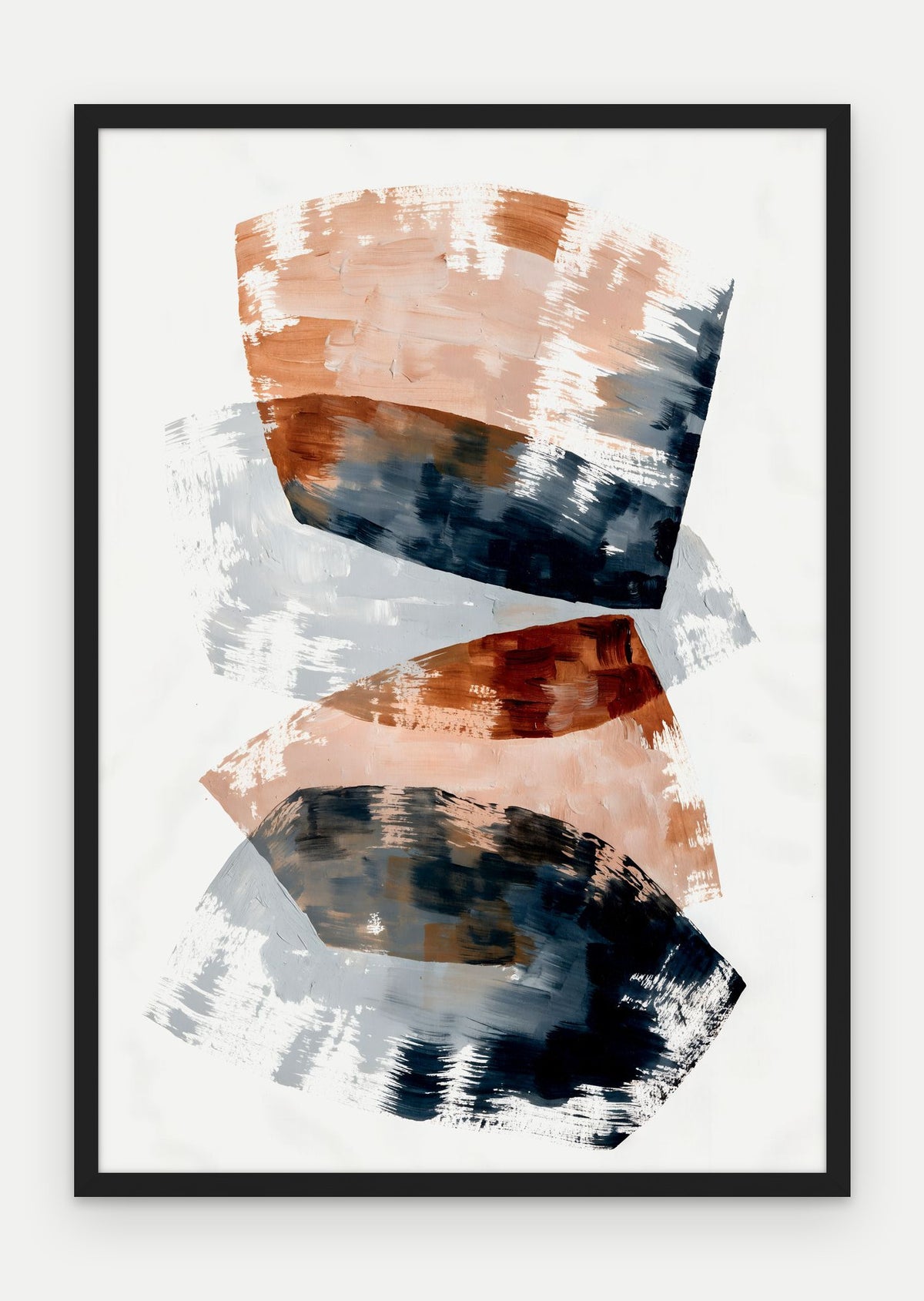 Plakat Prześwit w ramie, oprawa: drewno czarne, format 70 × 100 cm