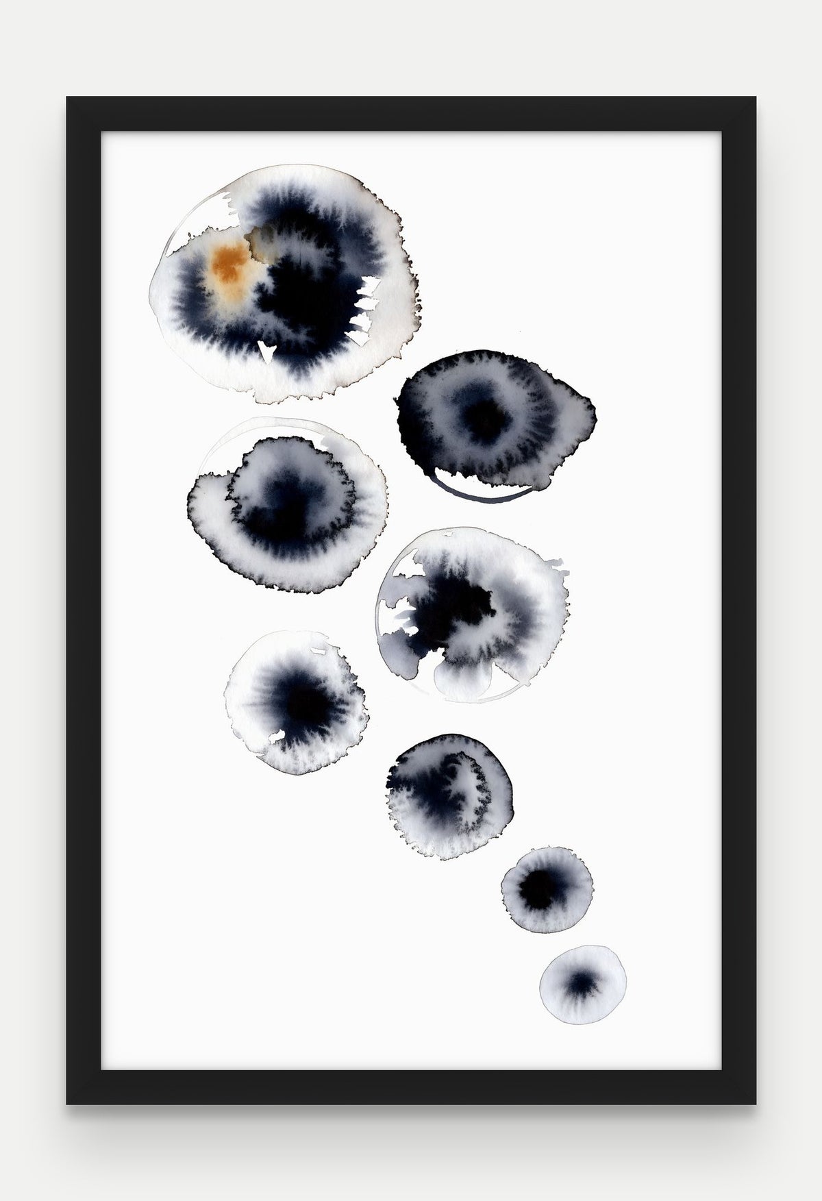 Obraz na płótnie Rozsyp w ramie, oprawa: drewno czarne, format 40 × 60 cm