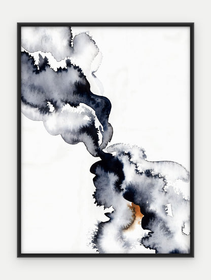 Plakat Splot w ramie, oprawa: aluminium czarne, format 30 × 40 cm