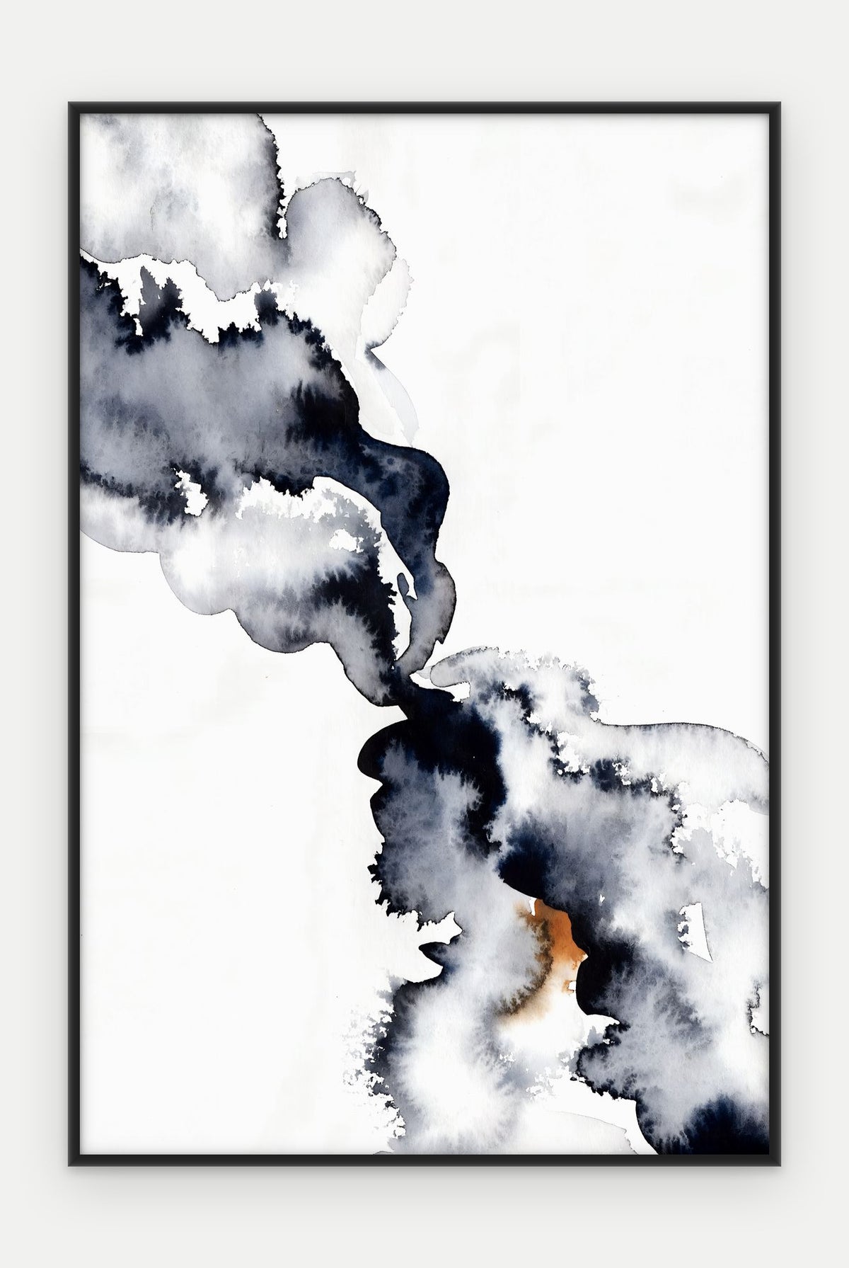 Plakat Splot w ramie, oprawa: aluminium czarne, format 40 × 60 cm