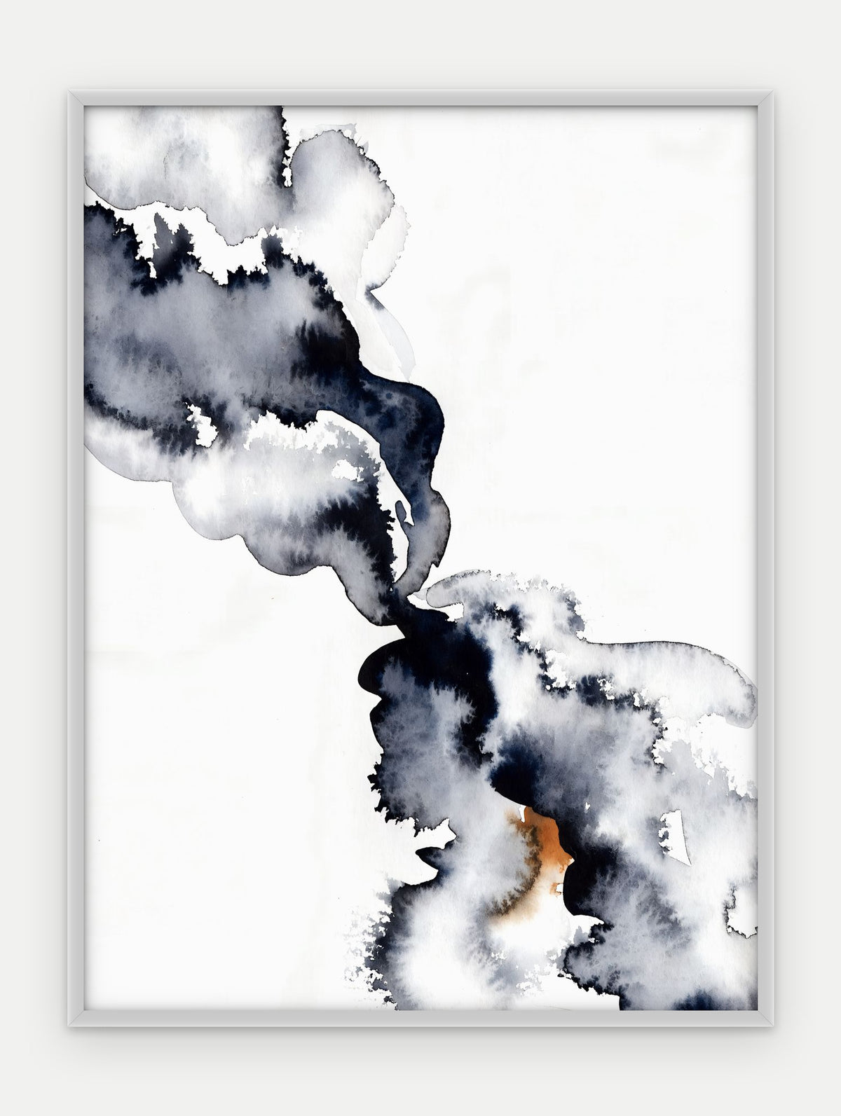 Plakat Splot w ramie, oprawa: aluminium srebrne, format 30 × 40 cm