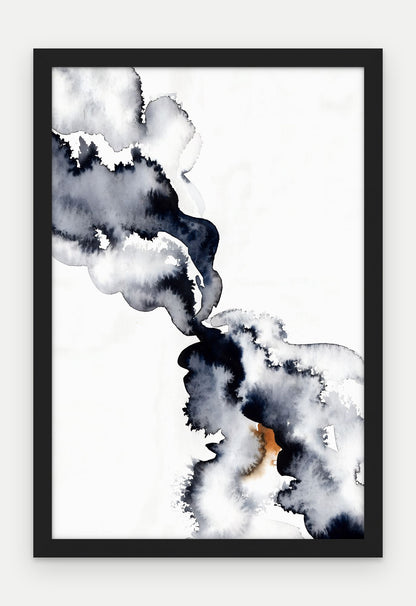 Plakat Splot w ramie, oprawa: drewno czarne, format 40 × 60 cm