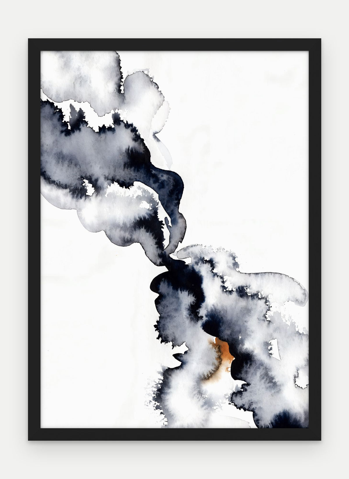 Plakat Splot w ramie, oprawa: drewno czarne, format 50 × 70 cm