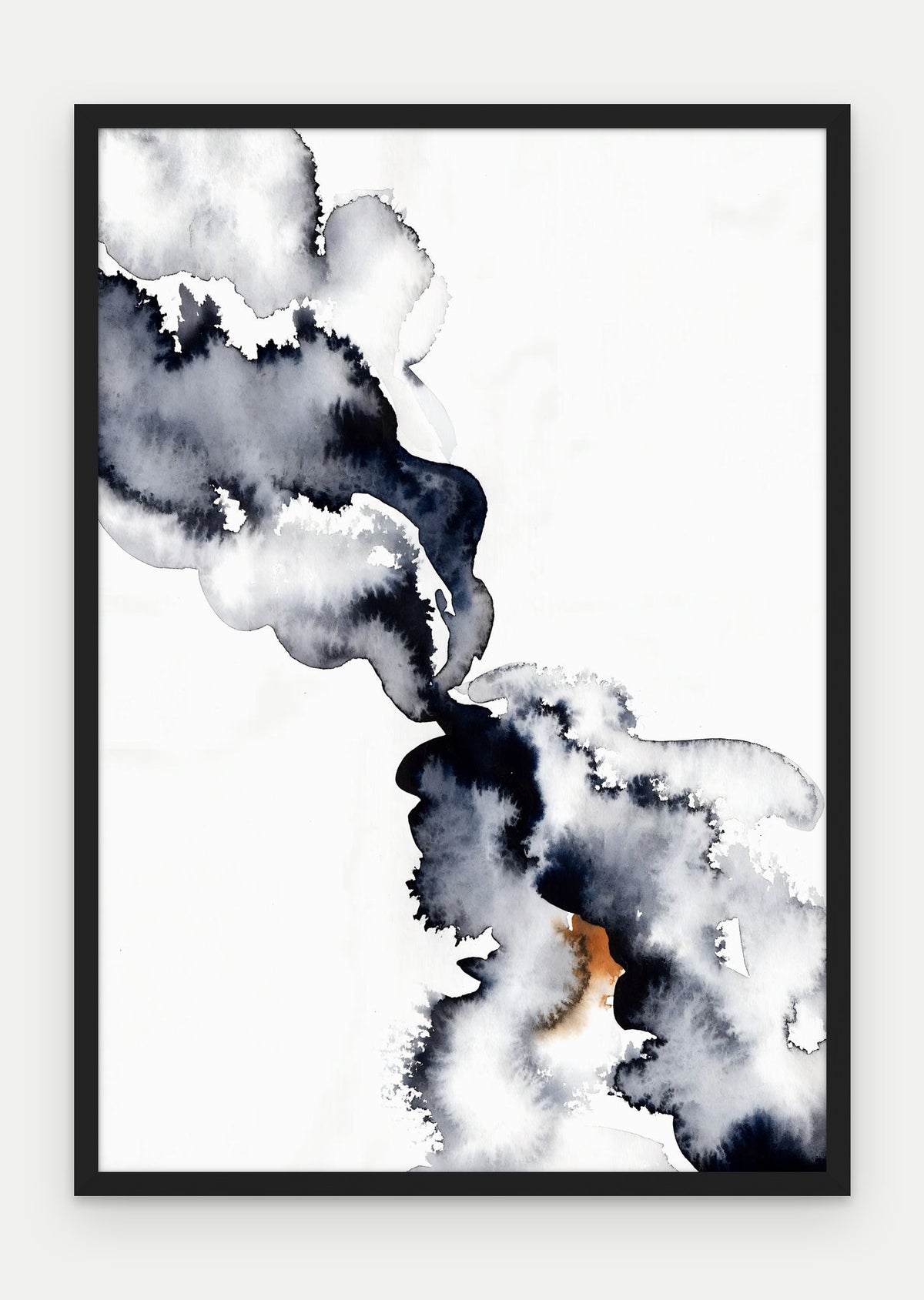 Plakat Splot w ramie, oprawa: drewno czarne, format 70 × 100 cm