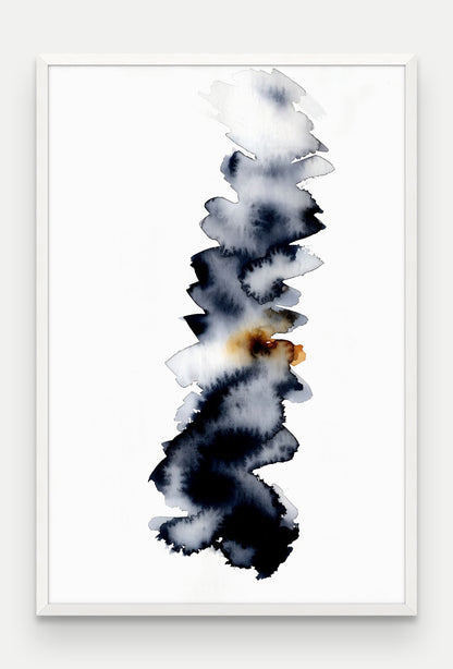 Obraz na płótnie Spływ w ramie, oprawa: drewno białe, format 80 × 120 cm