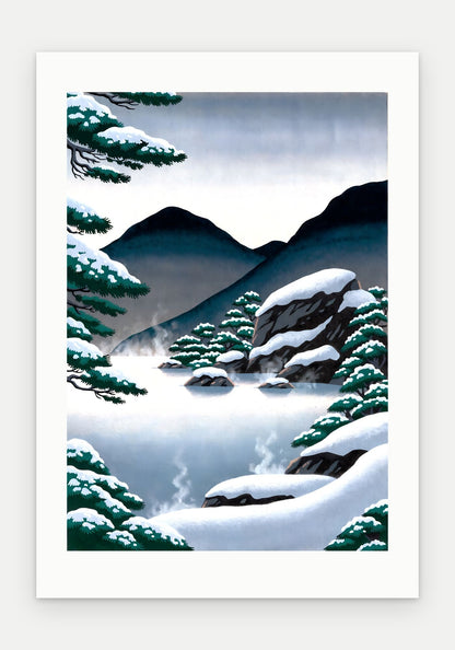 Plakat Źródło bez oprawy, z passe-partout, format 70 × 100 cm