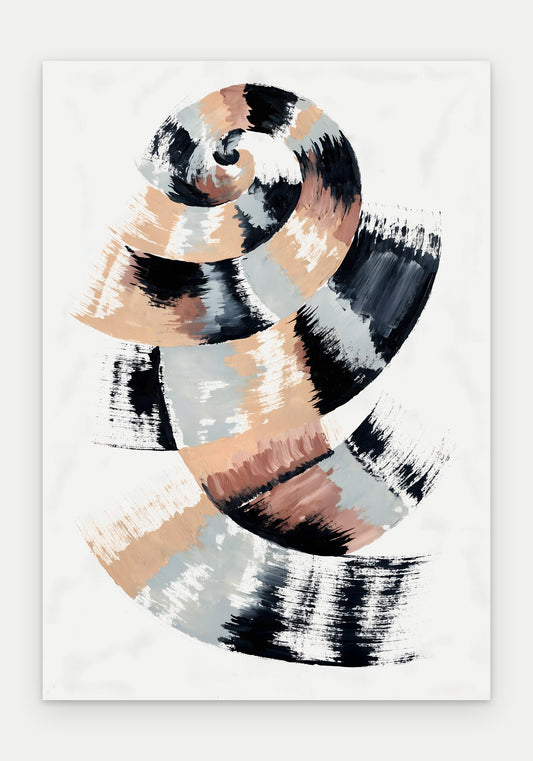 Plakat Zwój – plakat abstrakcyjny, sam arkusz bez oprawy